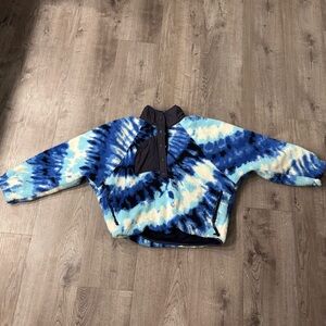 FP Movement Hit The Slopes Pullover, Ocean Tie-Dye